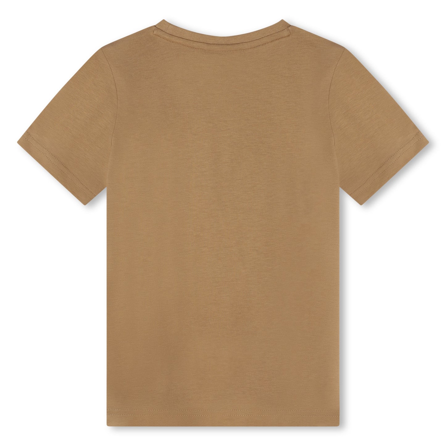 BOSS Boys Brown Logo T-Shirt J25O72