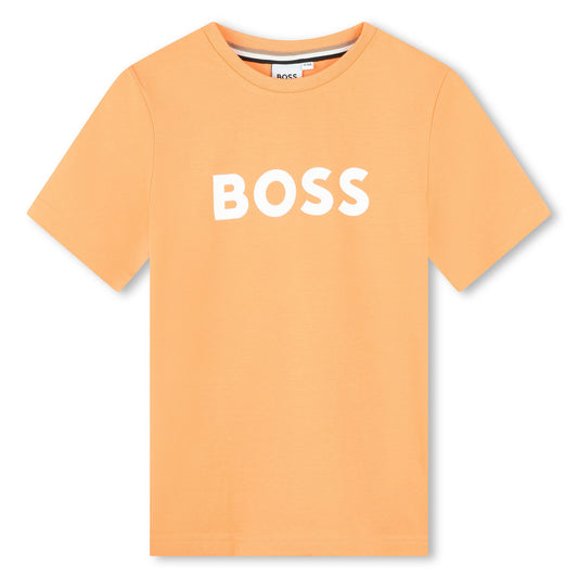 BOSS BOYS TANGERINE CLASSIC T SHIRT