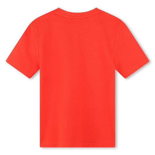 BOSS BOYS BRIGHT RED T SHIRT