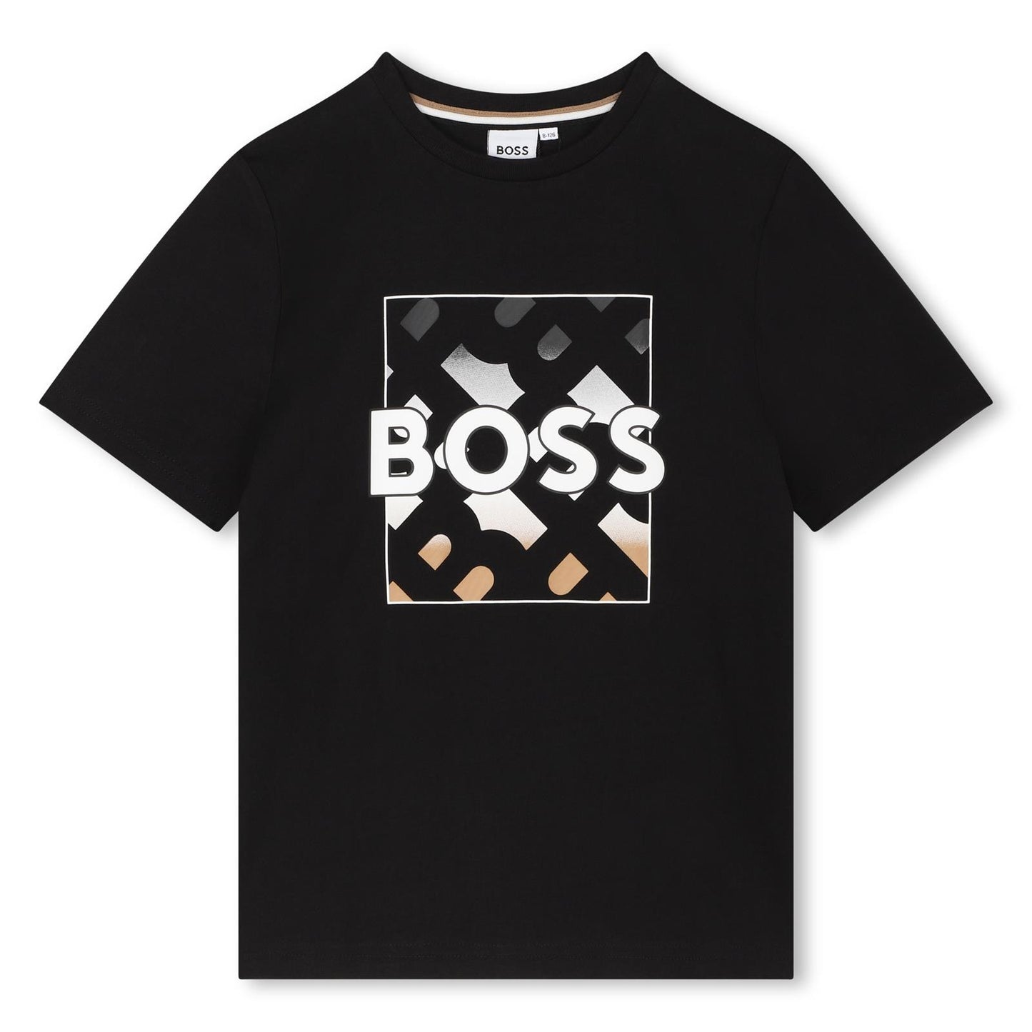 BOSS BLACK MONOGRAM T SHIRT J51219
