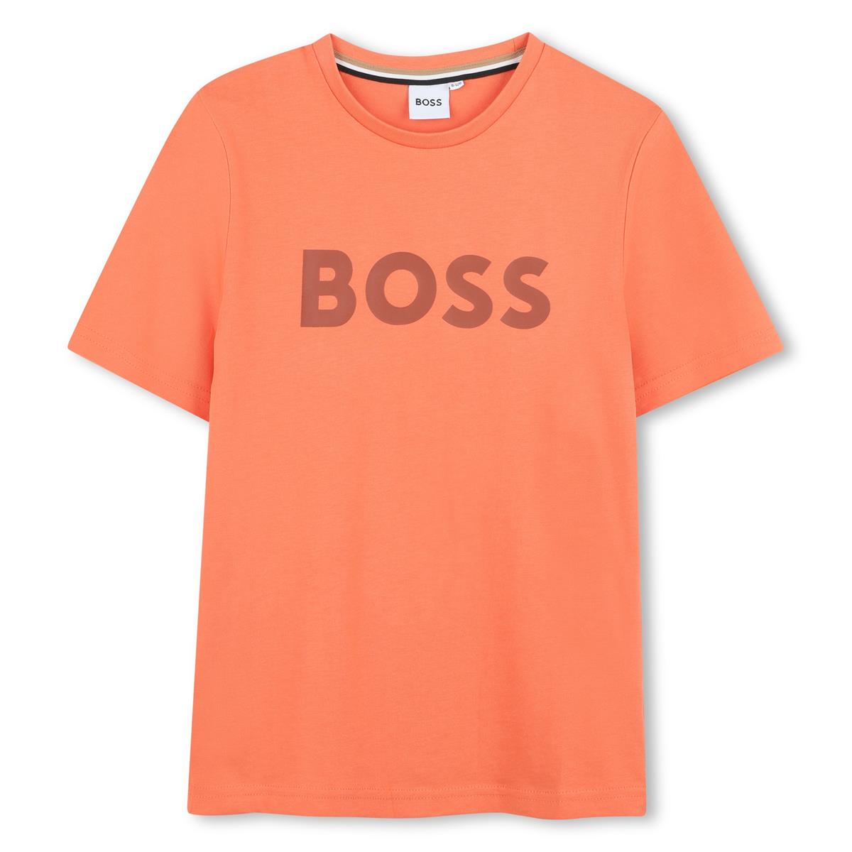 BOSS BRICK RED T SHIRT J52030