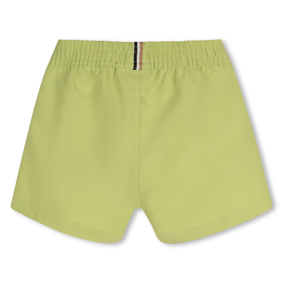 BOSS BABY BOY/TODDLER LIME SWIM SHORTS J52069