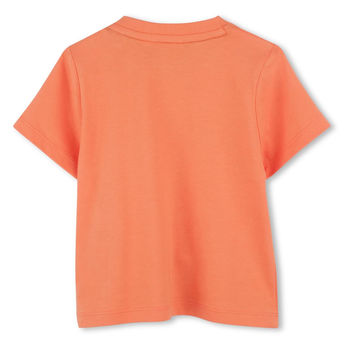 BOSS BOY BABY/TODDLER BRICK RED T SHIRT J52105