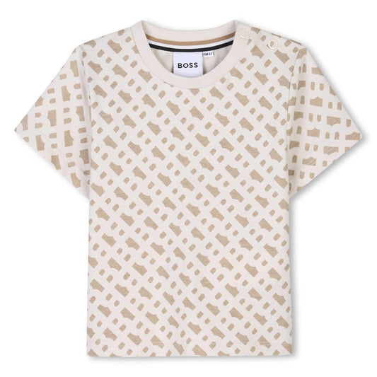 BOSS BABY BOY/TODDLER SAND T SHIRT J52106