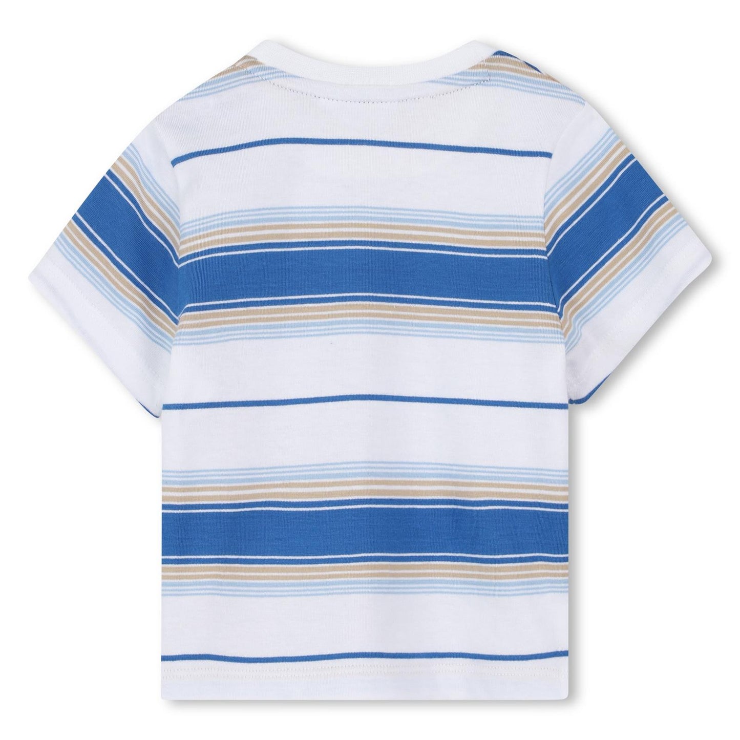 BOSS BABY BOY/TODDLER STRIPED BLUE T SHIRT J52116
