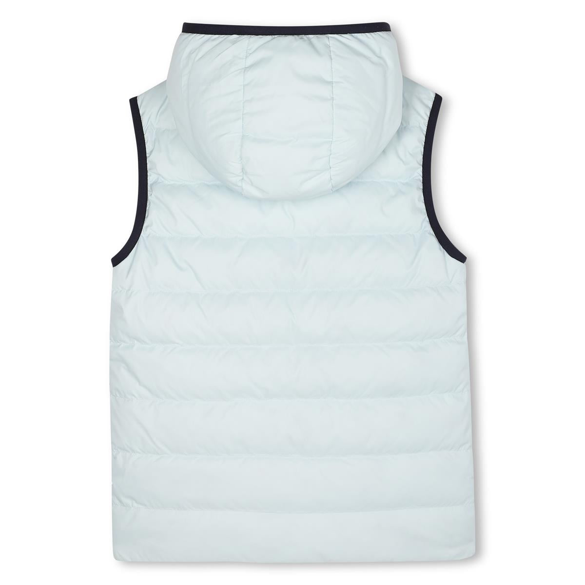 BOSS BOYS BLUE REVERSIBLE PUFFER JACKET J52395