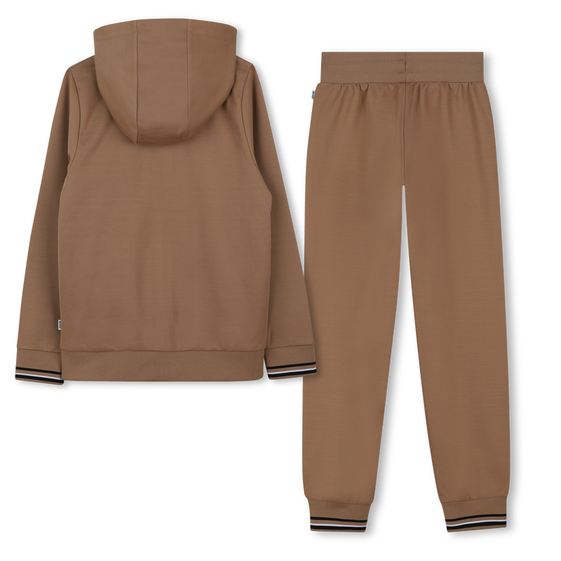 BOSS BOYS BEIGE TRACKSUIT J52399