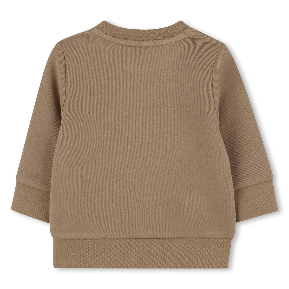 BOSS BEIGE BABY/TODDLER SWEATSHIRT J52458