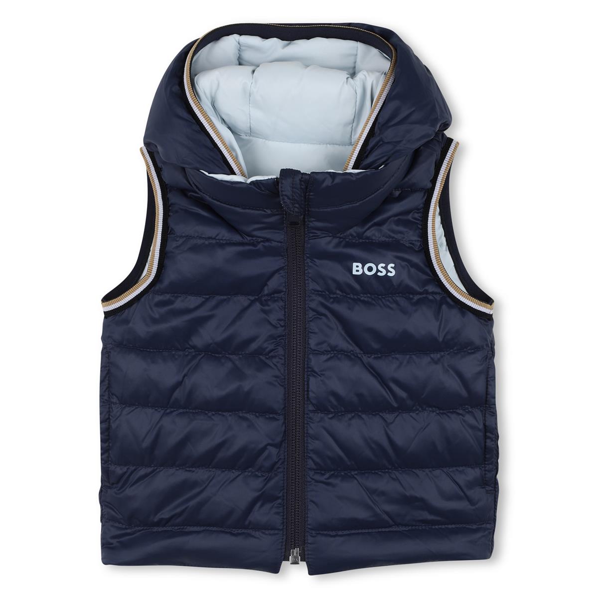 BOSS BLUE BABY/TODDLER BODYWARMER J52474