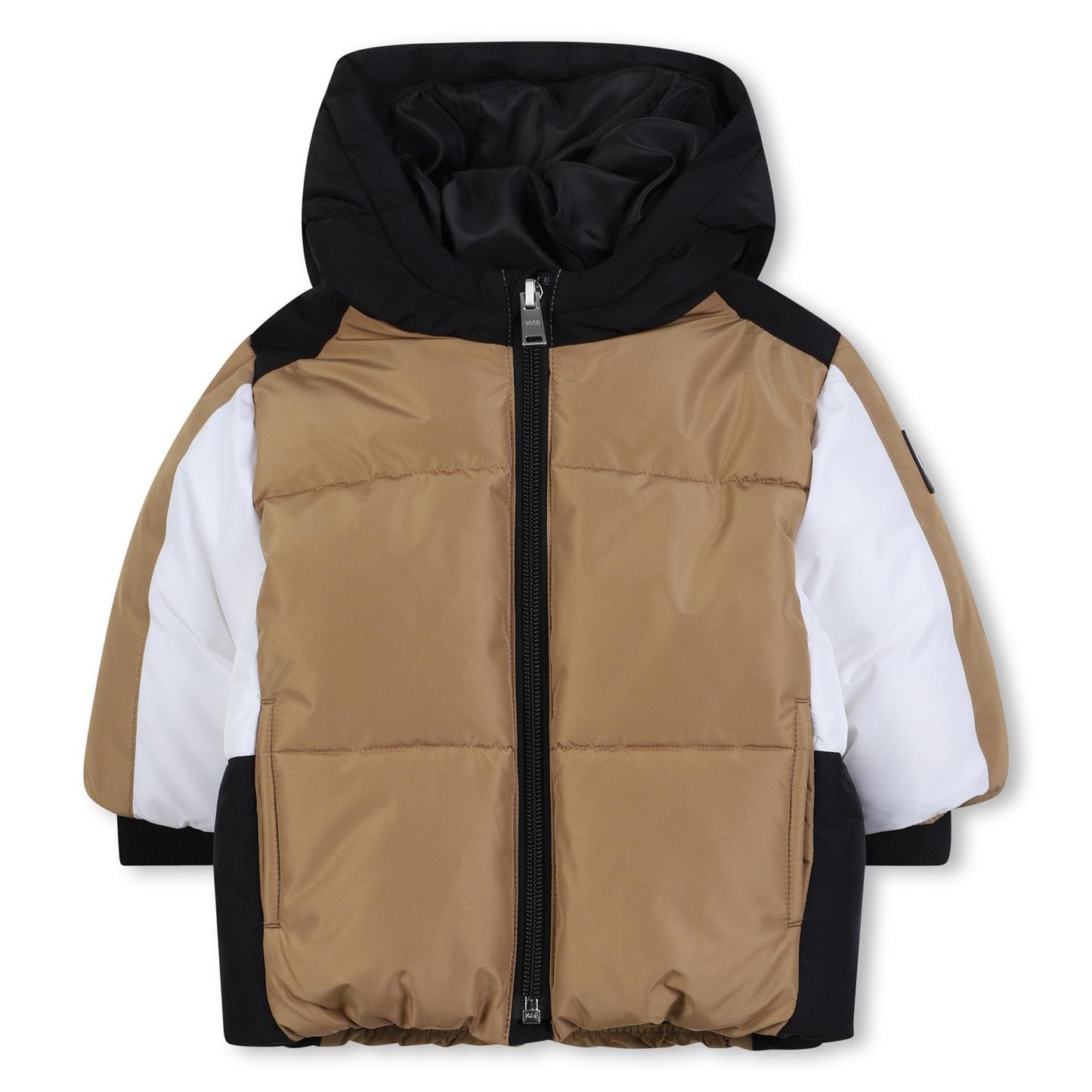 BOSS BEIGE BABY/TODDLER PUFFER JACKET J52477