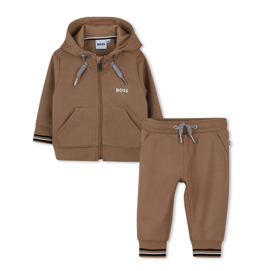 BOSS BABY/TODDLER BEIGE TRACKSUIT J52480