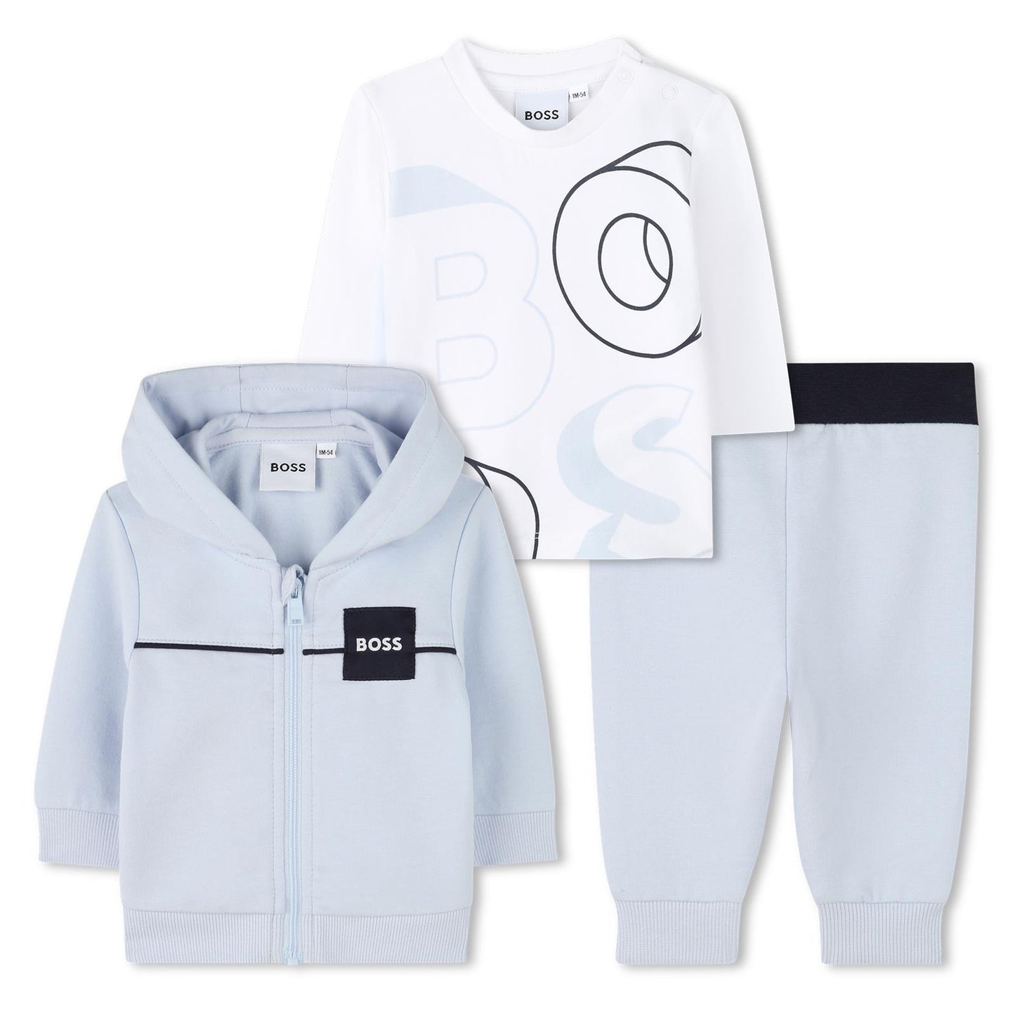 BOSS BLUE BABY BOY SET J52527