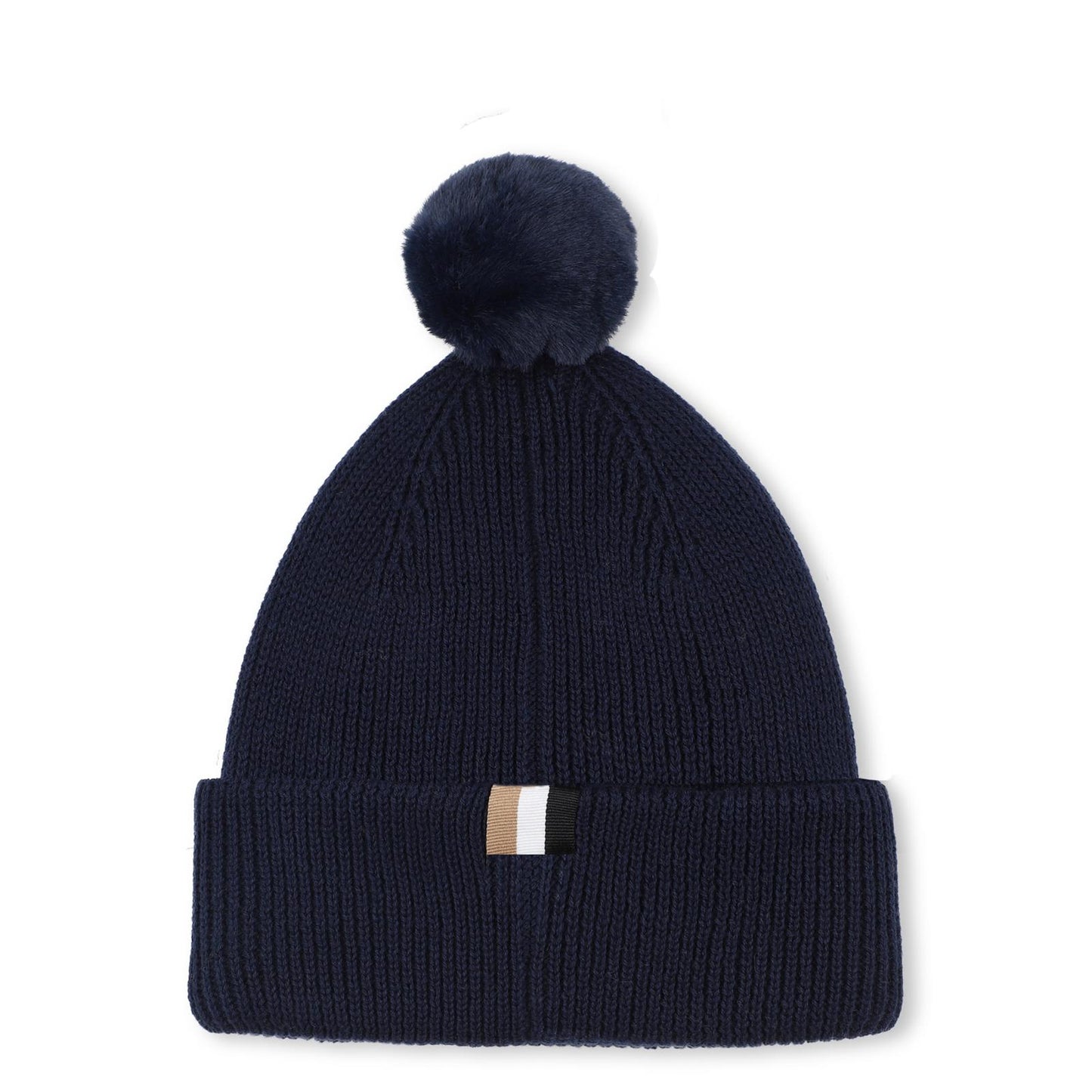 BOSS NAVY BABY/TODDLER BEANIE HAT J52595