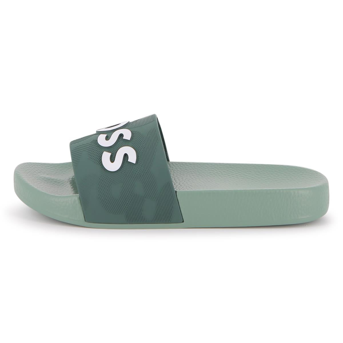 BOSS GREEN BOY/TEEN SLIDERS J52799