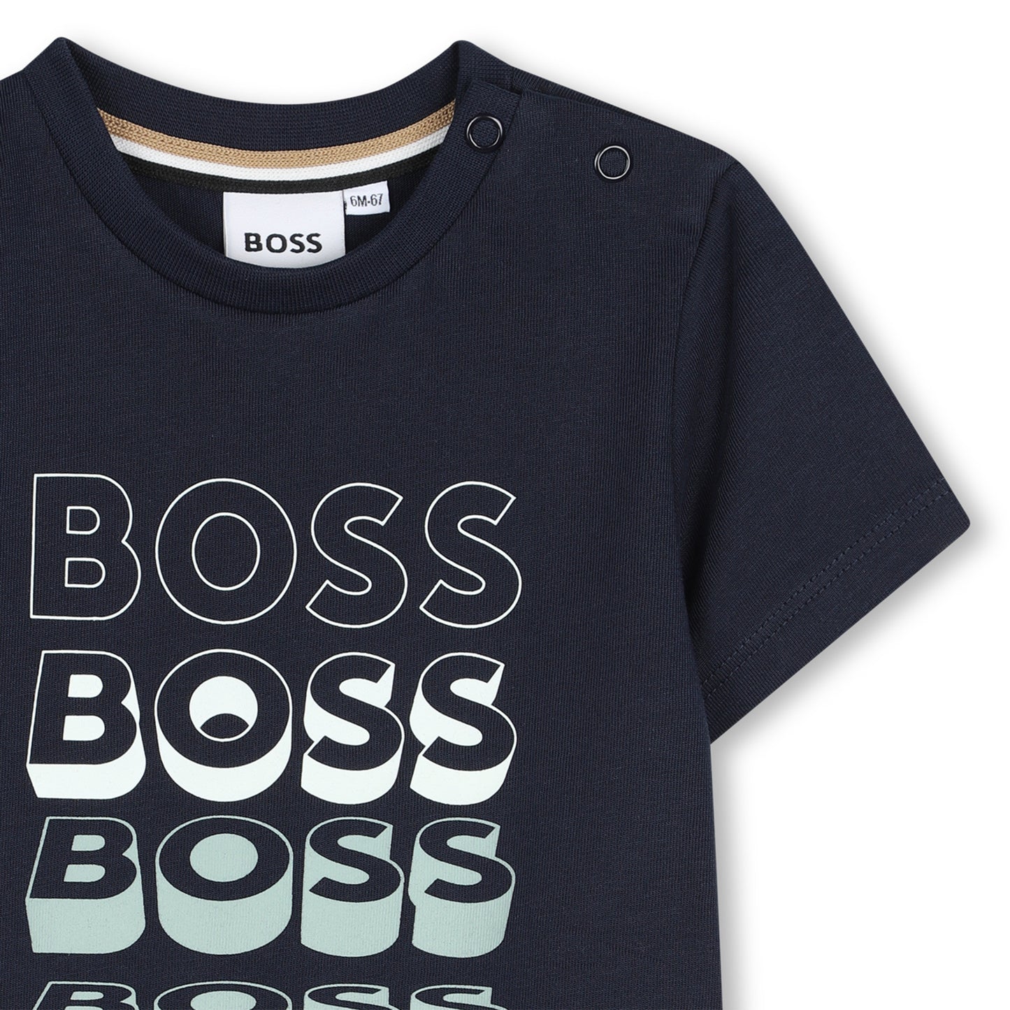 BOSS BABY/TODDLER NAVY T SHIRT J52889