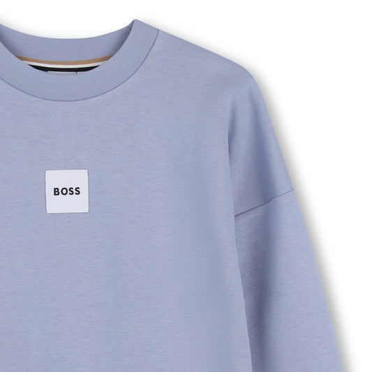 BOSS BOYS BLUE SWEATER TOP J52965