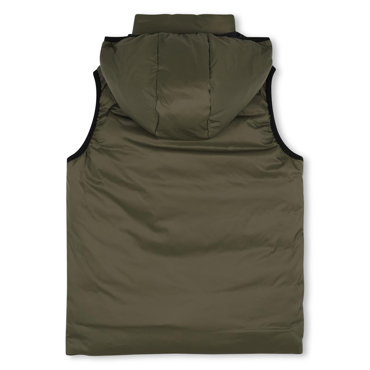 BOSS BOY OLIVE GREEN BODY WARMER/GILET J53436