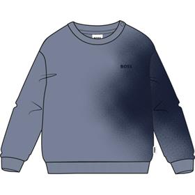 BOSS BABY BOY/TODDLER LAVENDER BLUE SWEATSHIRT J53494