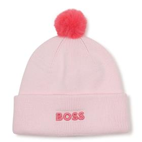 BOSS BABY GIRL PINK PULL ON HAT J53564