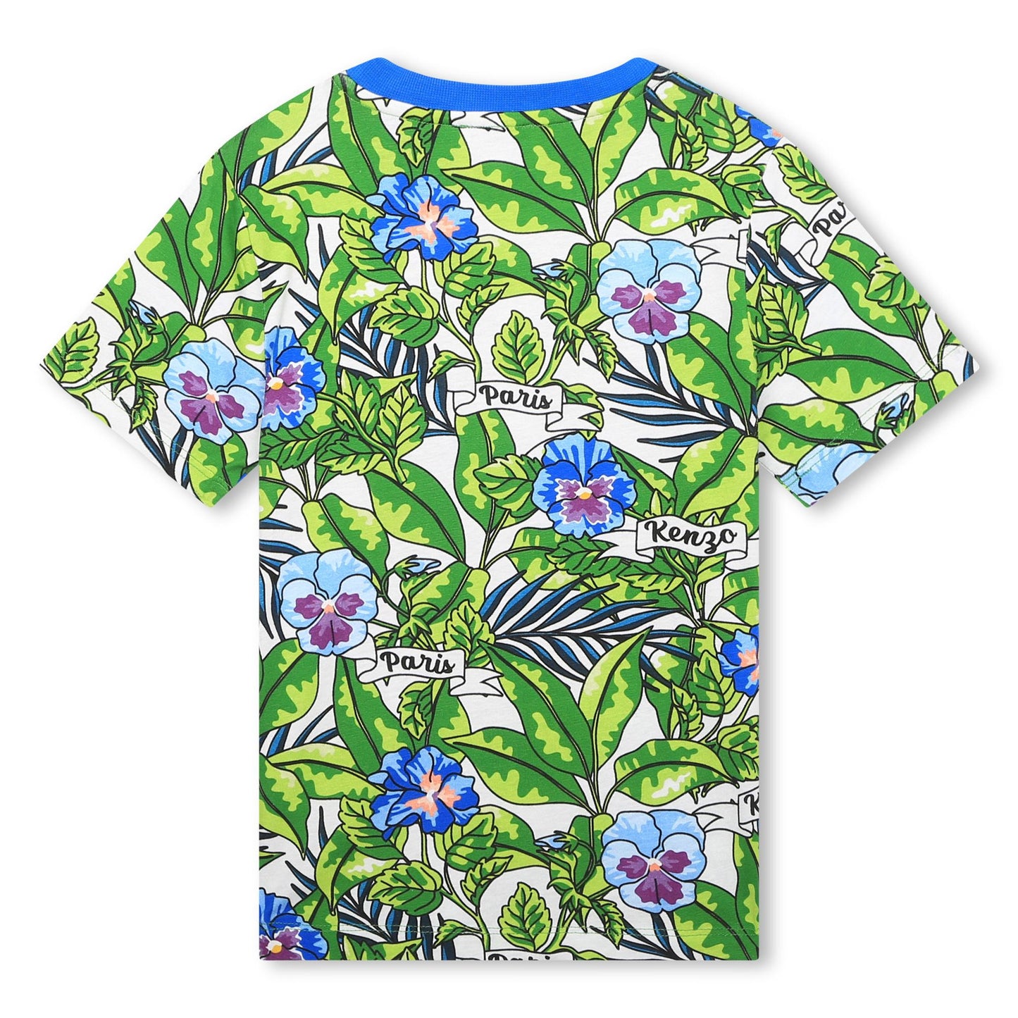KENZO BOYS GREEN T SHIRT
