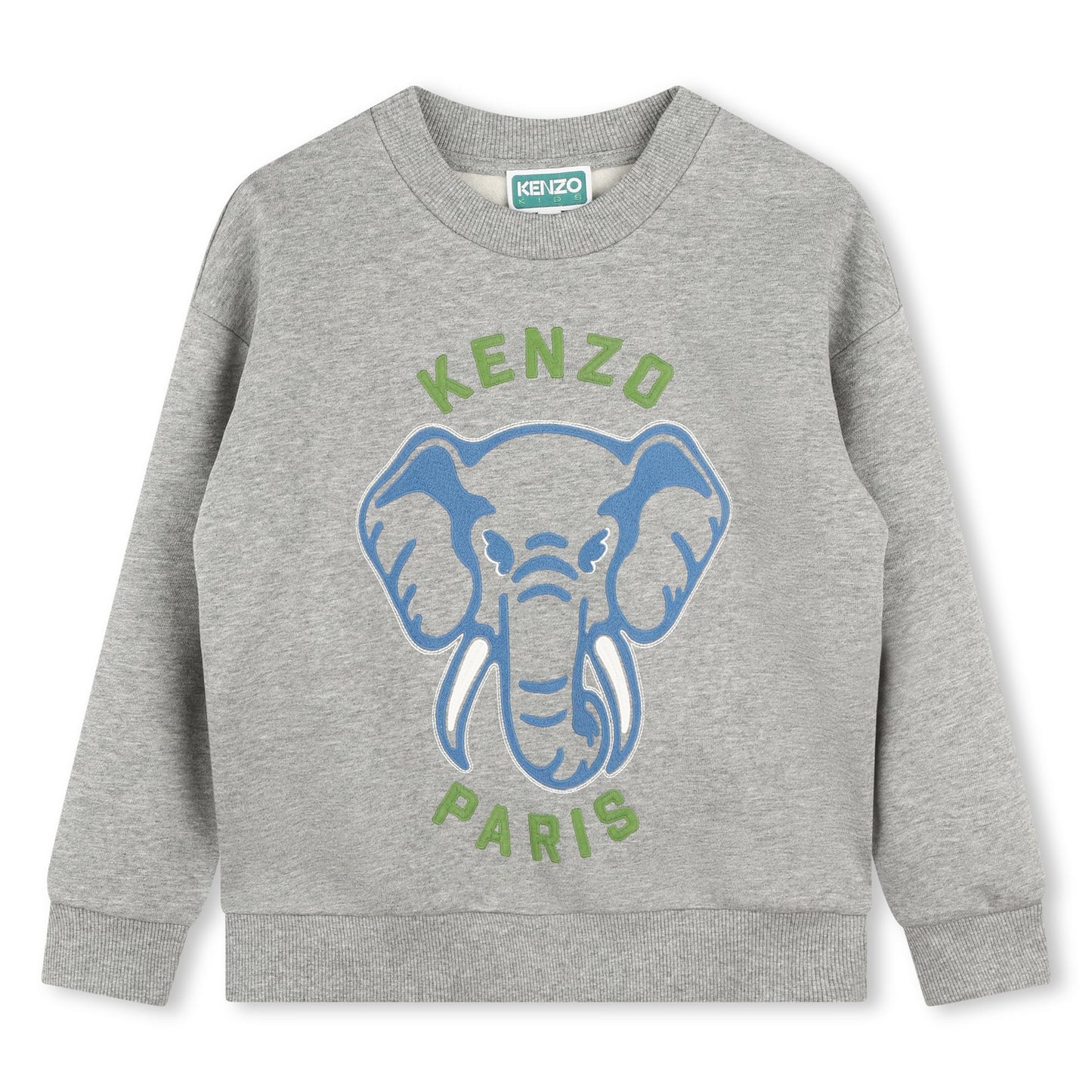KENZO GREY ELEPHANT SWEATSHIRT K60769