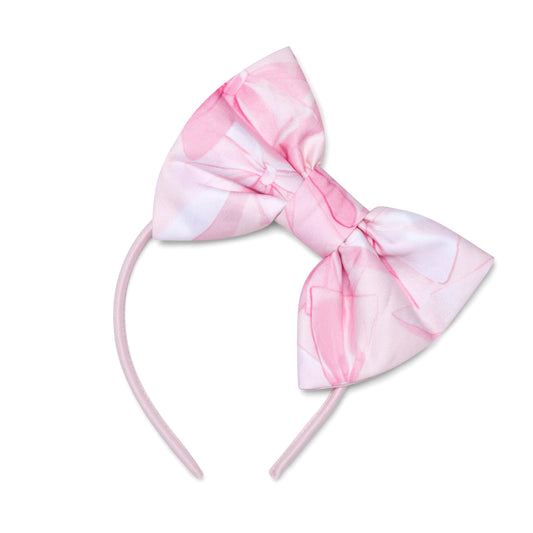 A DEE RONDA BOW PRINT HAIRBAND S261909