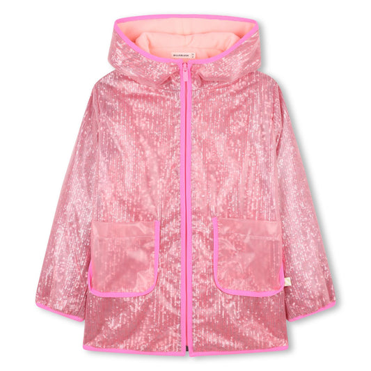 BILLIEBLUSH PINK RAINCOAT U21594