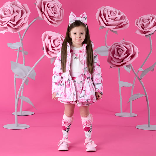 A DEE AVA ROSE PRINT JACKET W261201