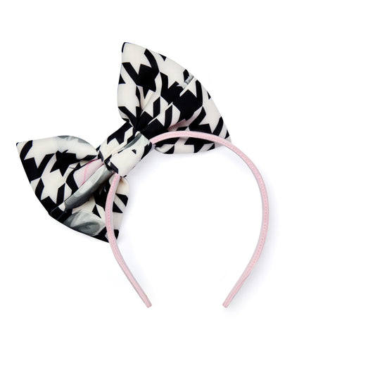 A DEE ALLIE PRINTED BOW HEADBAND W261907