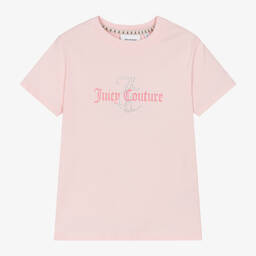 JUICY COUTURE PALE PINK T SHIRT