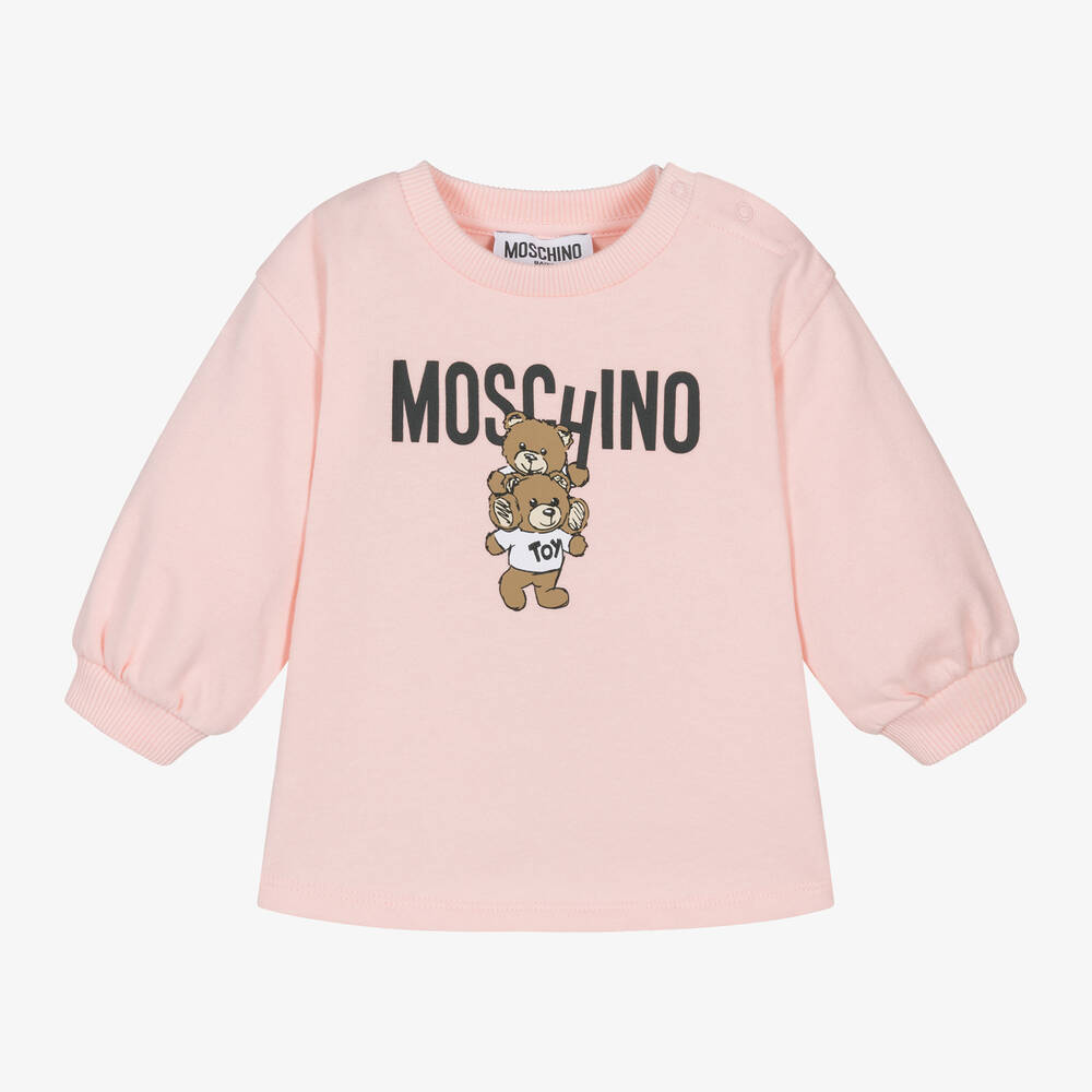 Moschino Jumper Baby MOSCHINO BABY/TODDLER PINK DRESS
