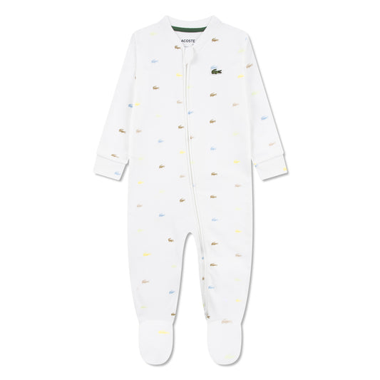 LACOSTE WHITE BABY GROW 547357