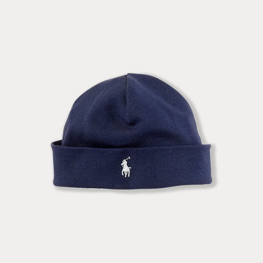 RALPH LAUREN NAVY BABY HAT