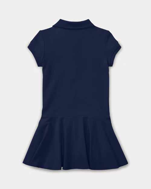 RALPH LAUREN NAVY GIRL POLO DRESS 624740001