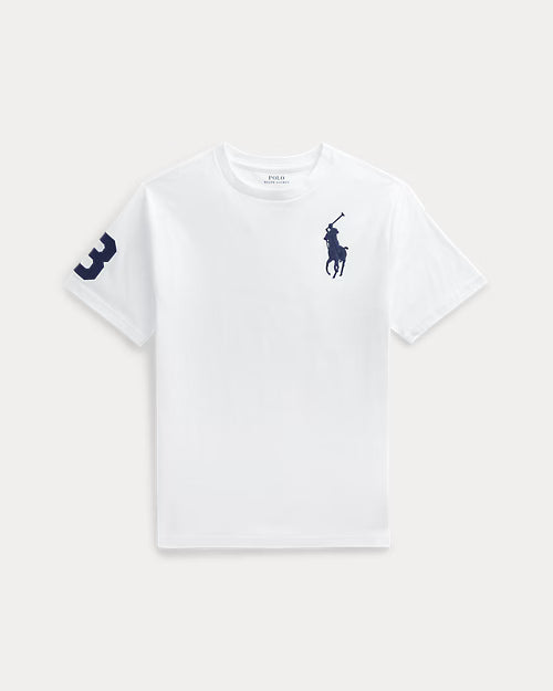 RALPH LAUREN WHITE BIG PONY COTTON T SHIRT 32907037