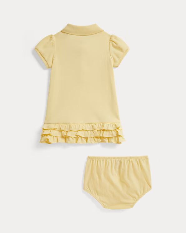 RALPH LAUREN BABY/TODDLER YELLOW DRESS 4891500