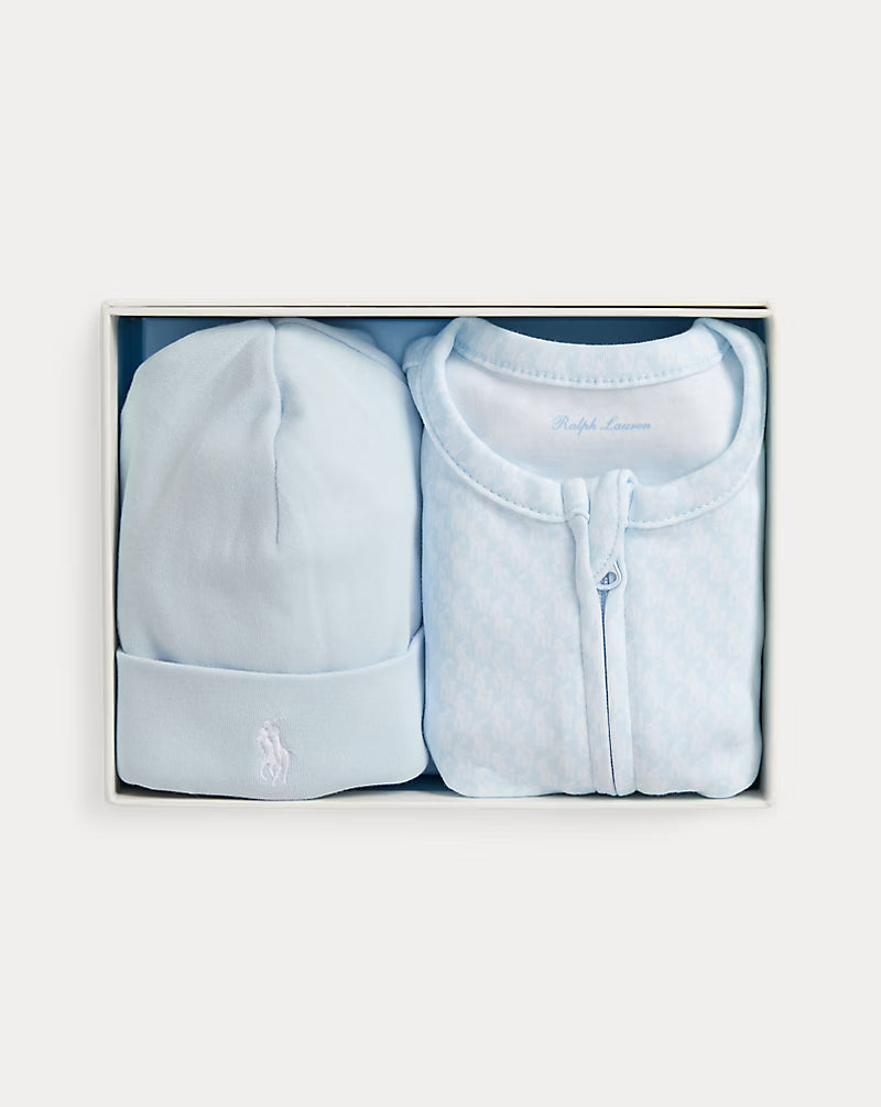 RALPH LAUREN BABY BOY BLUE GIFT SET 320981527001
