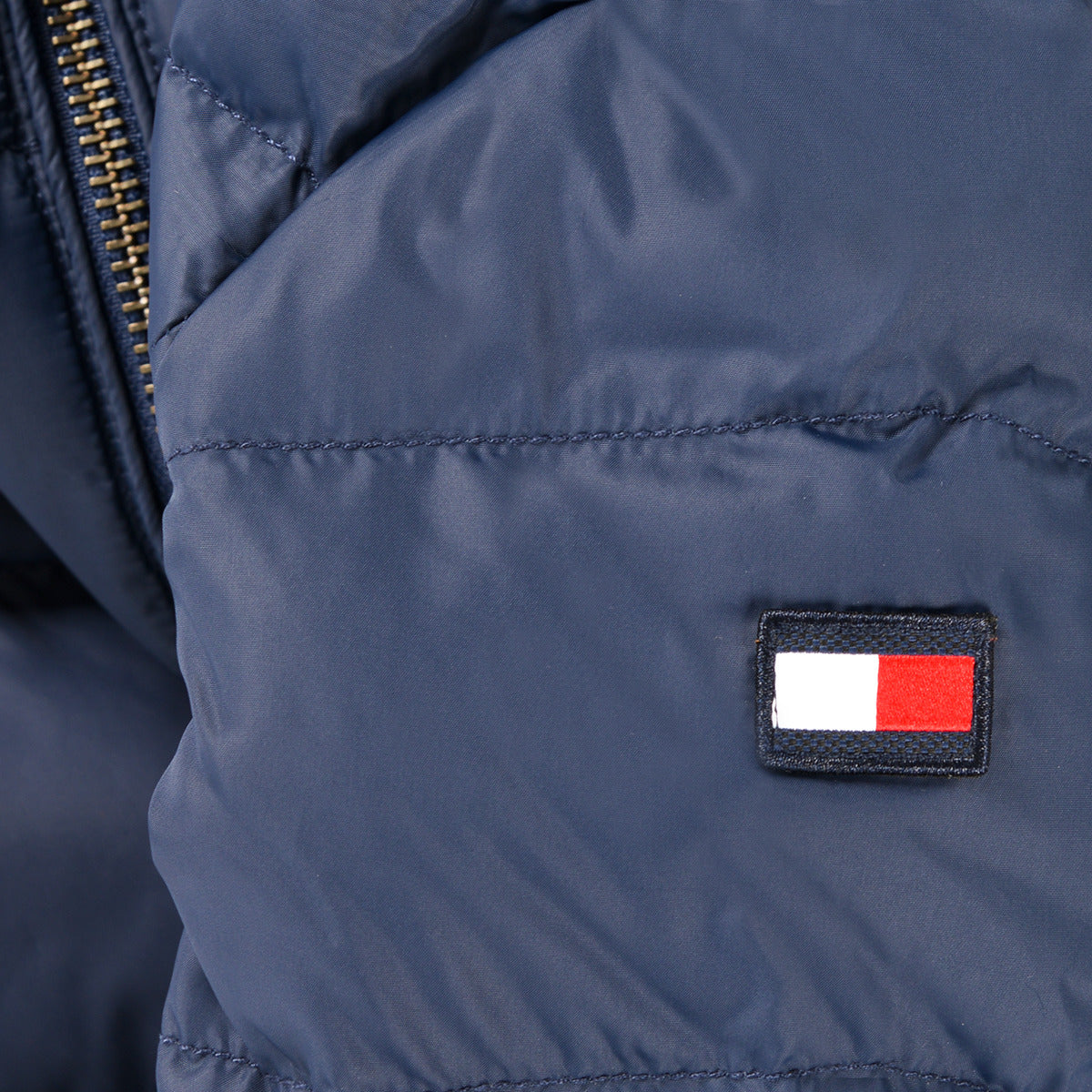Tommy Hilfiger Girls Navy Blue Puffer Jacket (small on size)