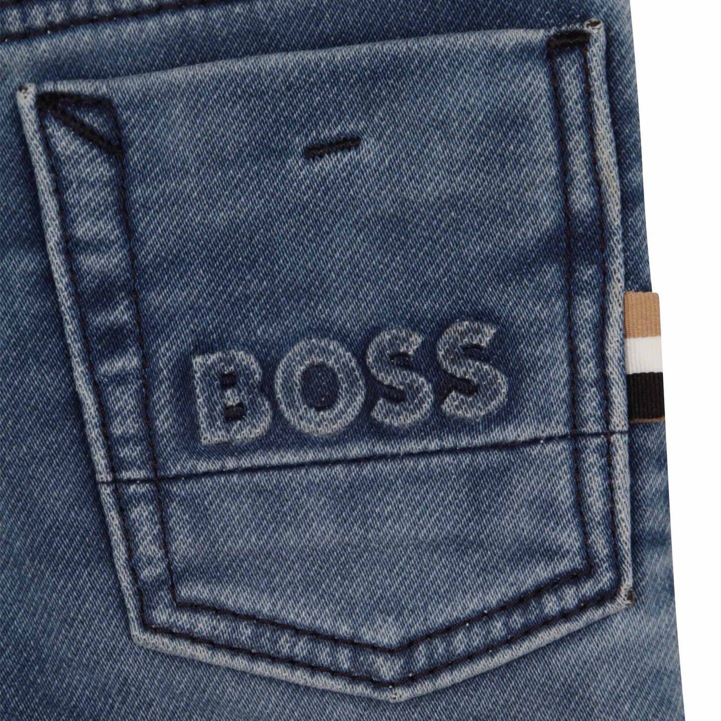 BOSS Baby Boys Soft Denim Jeans.J04470