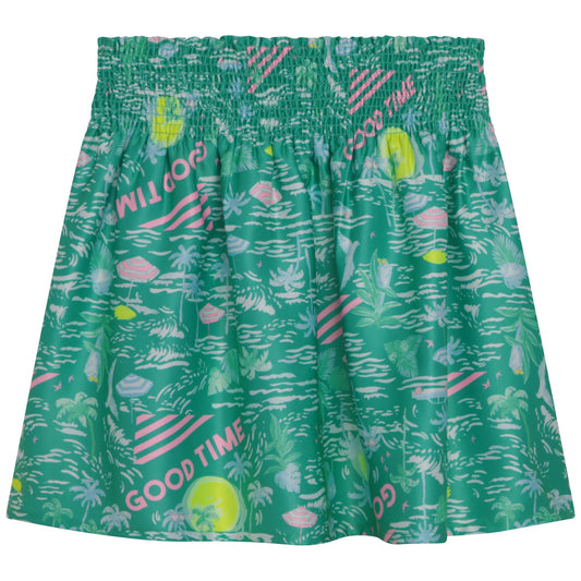 Billieblush Girls Green Top & Skirt Set