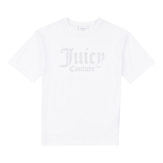 Juicy Couture Girls White Logo T-Shirt