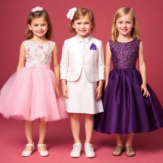 Dressing Up for Special Occasions Kids Designer Dresses and Suits