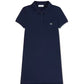 LACOSTE PIQUE POLO DRESS IN MARINE NAVY 347066