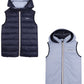BOSS BOY NAVY REVERSIBLE BODY WARMER/GILET J53436