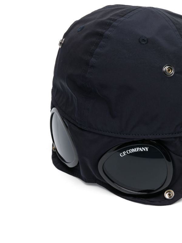 C.P. COMPANY BOYS BLACK BASEBALL CAP CQX004