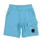 C.P. COMPANY BOYS SKY AZURE SHORTS CPQ002