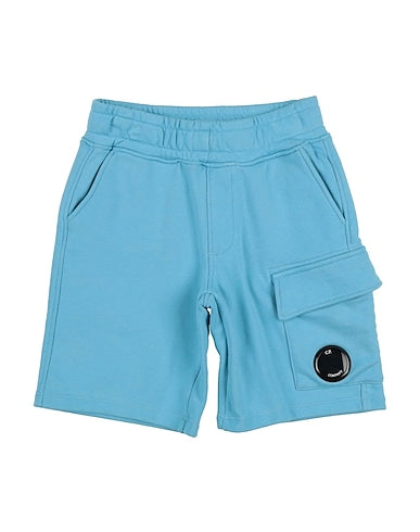 C.P. COMPANY BOYS SKY AZURE SHORTS CPQ002