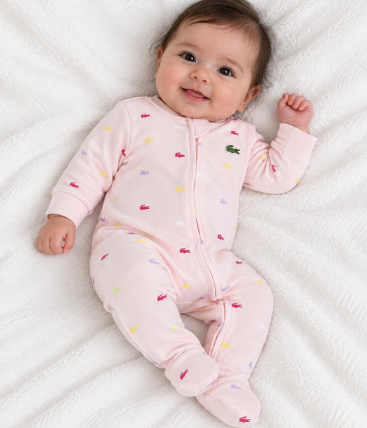 LACOSTE BABY GIRL PINK ALL IN ONE 547357