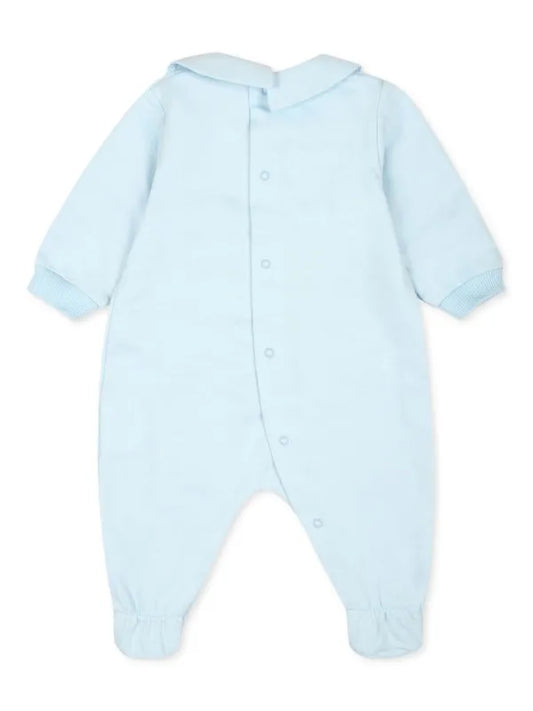 MOSCHINO KIDS SKYBLUE BABYGROW W/GIFTBOX MUY086