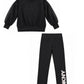 DKNY BLACK SWEATSHIRT & LEGGINGS SET D62906 D62885